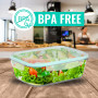 edihome, Boîte Alimentaire Hermétique en Verre, 8, 14 ou 18 pièces, pour aliments hermétiques, Résistant au lave-vaisselle, Rang