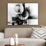MuchoWow© Impression sur Toile Decoration Murale Peinture 80x60 cm Reproductions de Tableaux Decoratifs Muraux Déco Chambre Tabl