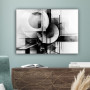 MuchoWow© Impression sur Toile Decoration Murale Peinture 80x60 cm Reproductions de Tableaux Decoratifs Muraux Déco Chambre Tabl