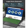 MoKo Clavier Français Compatible avec Microsoft Surface Pro 7 Plus/Pro 7/Pro 6/Pro 5/Pro 4/Pro 3, Clavier AZERTY Bluetooth avec 