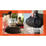 JBL Boombox 3 Wifi, Enceinte portable compatible avec Bluetooth et WiFi, Son JBL Original Pro et basses puissantes, étanche à l'