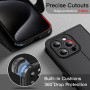 JETech Coque Portefeuille pour iPhone 15 Pro Max 6,7 Pouces, Étui Housse Magnétique à Rabat en Cuir PU Antichoc avec Porte-Carte