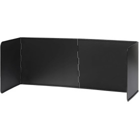 Protection anti-éclaboussures - 4 côtés - Pliable - Revêtement anti-adhésif - En tôle métallique galvanisée - Pour cuisine, cuis Protection anti-éclaboussures - 4 côtés - Pliable - Revêtement anti-adhésif - En tôle métallique galvanisée - Pour cuisine, cuis