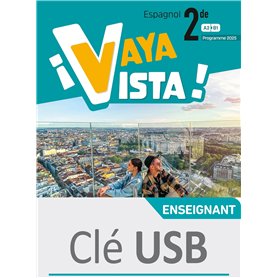 ¡Vaya Vista! 2de - Clé Usb - Ed. 2025