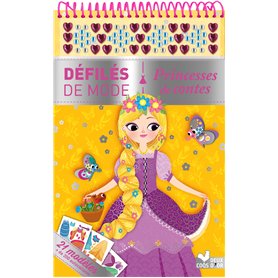 Princesses de contes - bloc à spirale