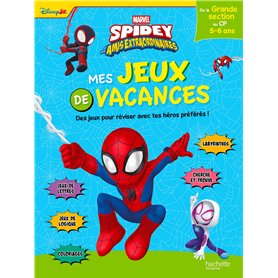 Disney Spidey et ses amis extraordinaires -  De la Grande Section au CP - Mes jeux de vacances 2025