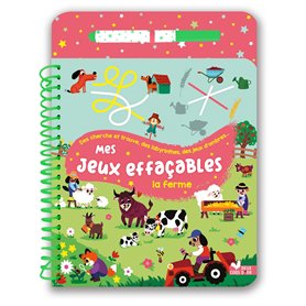 Mes jeux effaçables - La ferme