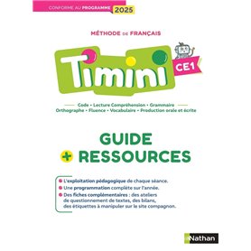 TIMINI - CE1 - Guide pédagogique