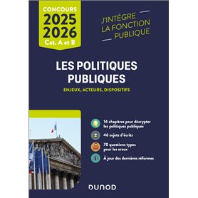 Les politiques publiques 2025-2026 Les politiques publiques 2025-2026