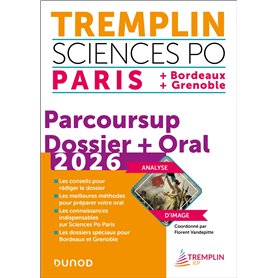 Tremplin Sciences Po Paris, Bordeaux, Grenoble 2026 Tremplin Sciences Po Paris
