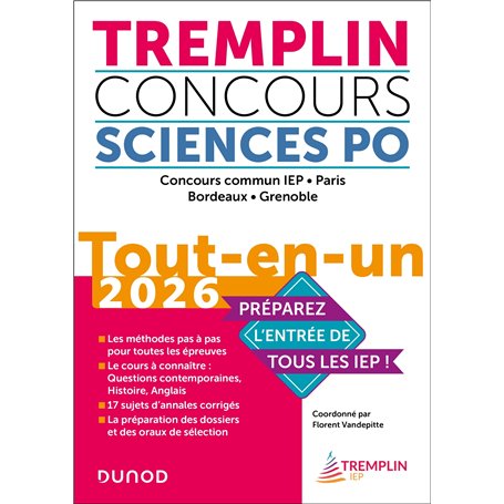Tremplin Concours Sciences Po Tout-en-un 2026