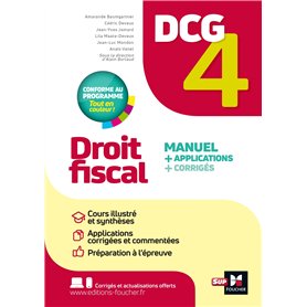 DCG 4 - Droit fiscal - Manuel et applications - Millésime 2025-2026 DCG 4 - Droit fiscal - Manuel et applications - Millésime 2025-2026