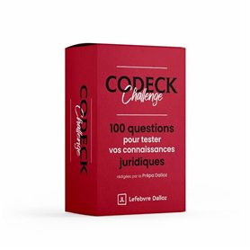 CoDeck Challenge - 100 cartes juridiques et ludiques