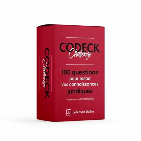 CoDeck Challenge - 100 cartes juridiques et ludiques