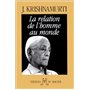 La Relation de l'homme au monde
