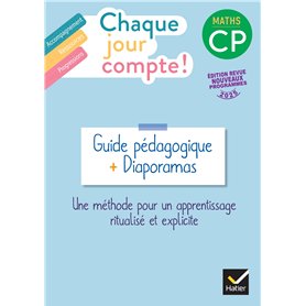 Chaque jour compte - Maths CP - Ed. 2025 - Guide bi-média avec diaporamas Chaque jour compte - Maths CP - Ed. 2025 - Guide bi-média avec diaporamas