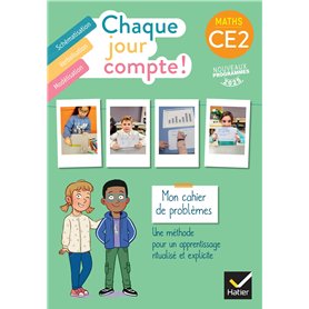 Chaque jour compte - Maths CE2 - Ed. 2025 - Cahier de problèmes Chaque jour compte - Maths CE2 - Ed. 2025 - Cahier de problèmes