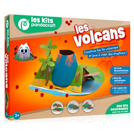 Les volcans - Kit Pandacraft dès 3 ans