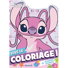 Disney Stitch - Vive le coloriage ! (Angel) - + Stickers offerts