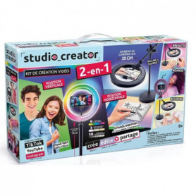 Canal Toys - Studio Vidéo 2-en-1 avec anneau lumineux LED multicolore. support d 72,99 €