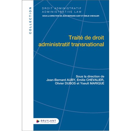 Traité de droit administratif transnational