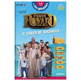 Cahier de vacances 2025 Fort Boyard - Les incollables -CE1 au CE2 - 7/8 ans