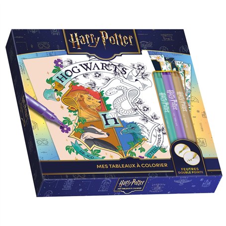 Harry Potter - Mes tableaux à colorier