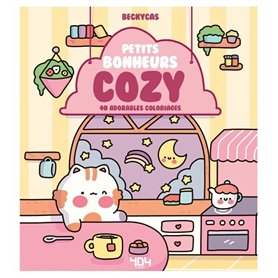 Petits bonheurs cosy - 40 adorables coloriages