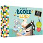 Je joue à l'école avec loup