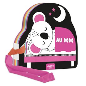 Mon premier livre poussette en noir et blanc - Au dodo Mon premier livre poussette en noir et blanc - Au dodo