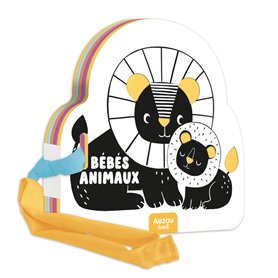 Mon premier livre poussette en noir et blanc - Bébés animaux Mon premier livre poussette en noir et blanc - Bébés animaux