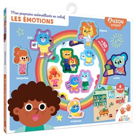 Mes premiers autocollants en relief - les émotions Mes premiers autocollants en relief - les émotions