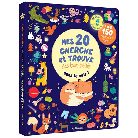 Mes 20 cherche et trouve des tout-petits - qui brillent dans le noir !