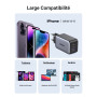 UGREEN Nexode 65W Chargeur USB C Rapide 3 Ports GaN Prise USB C Compatible avec iPhone 16 e Plus Pro Max 15 14 13 12 Galaxy S25 