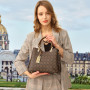 NICOLE & DORIS Sac à Main Femme Tendance Bandoulière Chic en PU Cuir - Porté Épaule Multipoches Pochette Sacoche Noir
