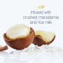 Dove Vernis Exfoliant pour le corps Gommage Corps Macadamia et lait de riz 297,7 gram (lot de 2)