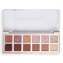 Makeup Revolution, Palette d'Ombres à Paupières The True Icon Bronze, Finitions Crème, Matte & Irisées, 12 Teintes Mélangeables