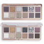 Makeup Revolution, Palette d'Ombres à Paupières The Smokey Icon Grunge, Finitions Crème, Matte & Irisées, 12 Teintes Mélangeable