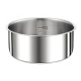 Tefal Ingenio Preference Casserole 16 cm, Empilable, Acier inoxydable, Induction, Polyvalence, Gain de place L8982804