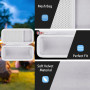 Khanka Étui Rigide Compatible avec l'enceinte Bluetooth Portable étanche Sonos Roam 2 / Sonos Roam/Sonos Roam SL,étui Uniquement