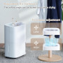Kalopsia Déshumidificateur d'Air 70L/Jour : Compresseur Électrique Silencieux 40dB｜Capteur Numérique Hygrostat & Minuterie｜Tuyau