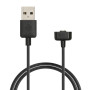 kwmobile Câble USB Compatible avec Amazfit Band 7 - Câble Rechange Chargeur Fitness Tracker Montre connectée - Noir