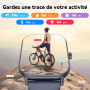 Montre Connectée Homme Femme,1.85"HD Smartwatch avec Appel Bluetooth,Montre de fitness 110+ Mode Sport avec Podomètre,Sommeil,Fr