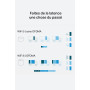 TP-Link Deco WiFi 6 Mesh AX1500Mbps Deco X1500(2-Pack), Système WiFi 6 pour Toute la Maison, Couverture de 360㎡, Installation Fa