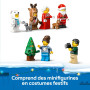 LEGO City Le Calendrier de l'Avent 2025 - Jeu pour Garçon ou Fille dès 5 Ans - Compte à Rebours Avant Noël avec 24 Surprises Don
