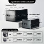 Lockabox One™ | Boîte de rangement verrouillable de qualité supérieure | Boîte de rangement à combinaison de 10 litres pour alim