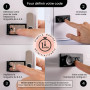 Lockabox One™ | Boîte de rangement verrouillable de qualité supérieure | Boîte de rangement à combinaison de 10 litres pour alim