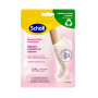 Scholl Masque Pieds Nourrissant à l'Huile de Noix de Coco: Sans parfum ni colorants pour peaux sèches. Chaussettes hydratantes n