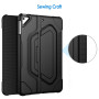 JETech Coque pour iPad Mini 5 et iPad Mini 4 (modèle 2019/2015), Housse Coque avec Support à Double Pliage avec Couverture arriè