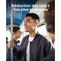 Soundcore Liberty 5 by Anker Écouteurs sans Fil Bluetooth avec Réduction de Bruit, Réduction de Voix 2X Plus Puissante, ANC en T